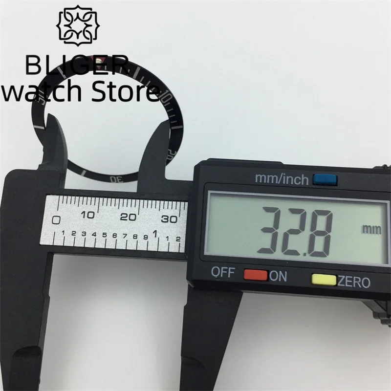 BLIGER 39,5 milímetros x 32,8 milímetros alumínio moldura se encaixa 41 milímetros caso