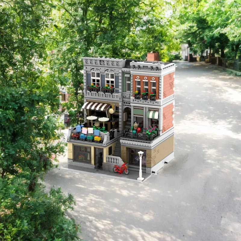 

4418PCS Moc building blocks Customized - Toy Store, Retro Style, Creative Craftsmanship, Suitable for Kids and Collectors