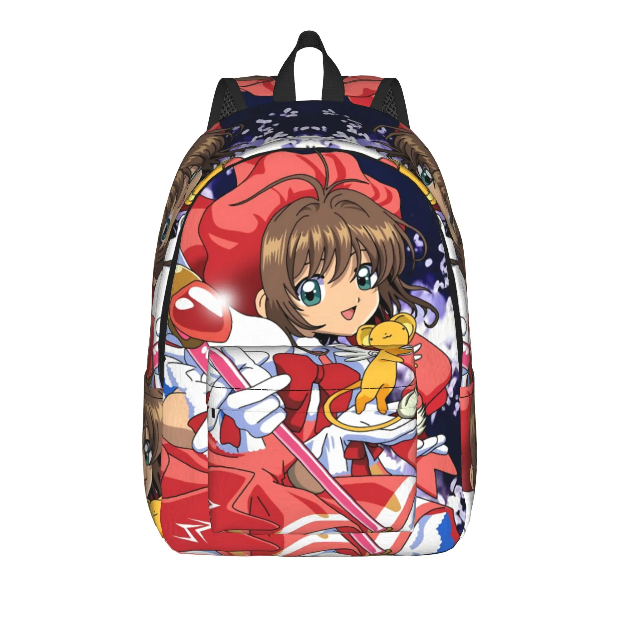 1Piece Sakura’s Classic Red Battle Suit New School Year Daypack Cardcaptor Sakura Office Staff   Backpack