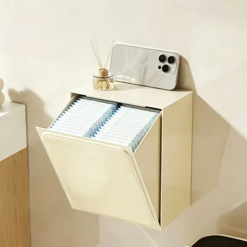 ABJN-No-Drill Wall-Mounted Storage Rack For Bathroom-Waterproof, Installation Multi-Purpose Organizer System