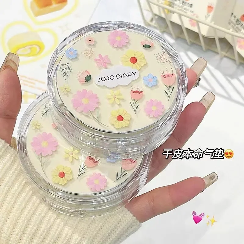 JOJO DIARY-Base con cojín de aire, crema BB CC, corrector mate sin poros, maquillaje blanqueador, cosmético, Base para iluminar la cara resistente al agua