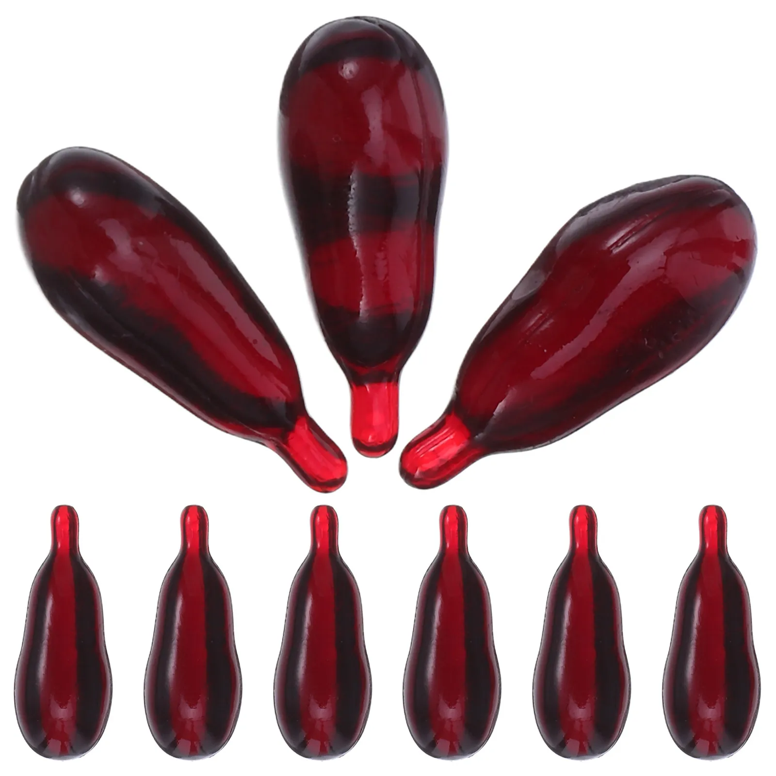 

9Pcs Realistic Fake Blood Capsules Halloween Props Horror Prank Supplies Makeup Plasma Party Blood Effect Supplies