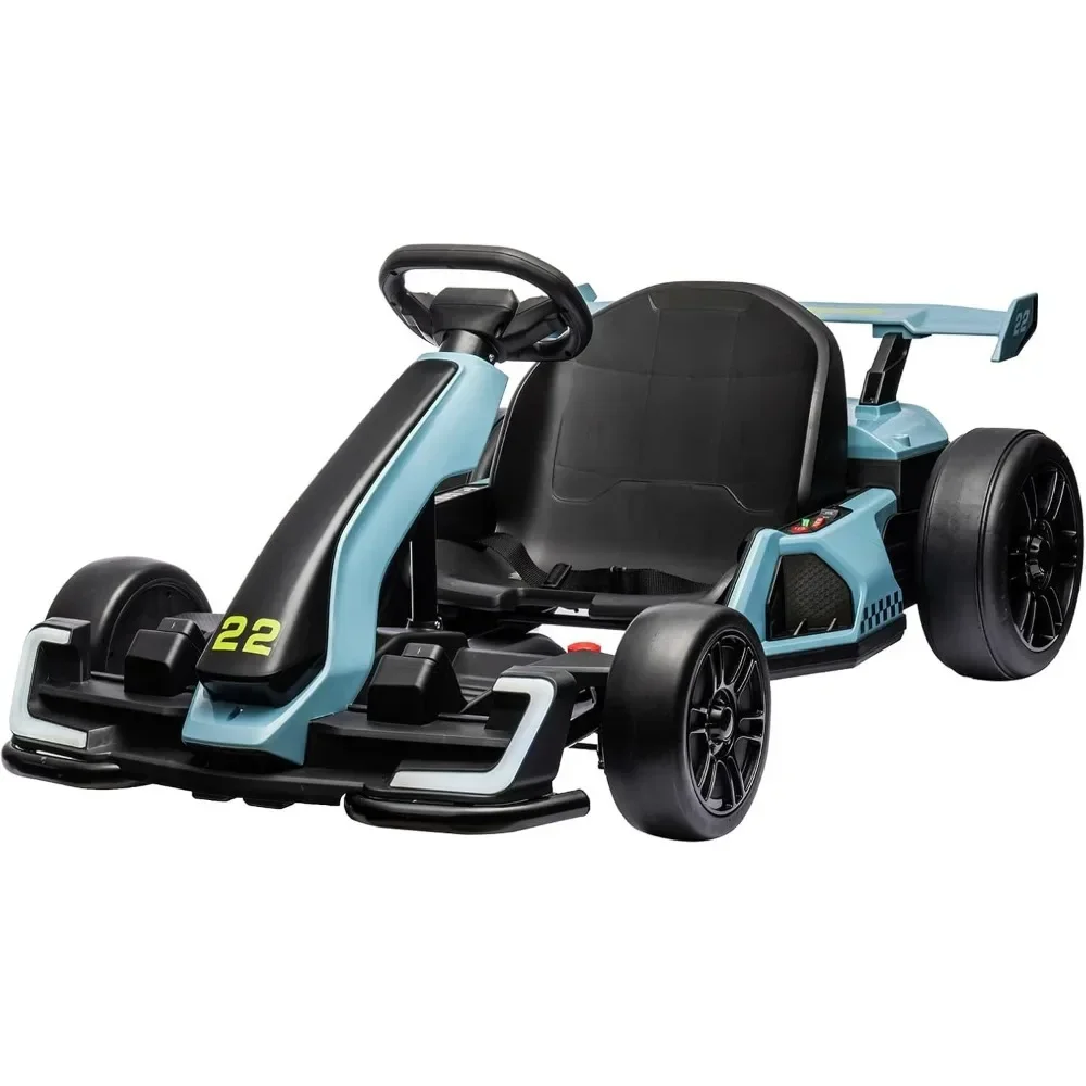 

-pédale pour enfants, kart à dérive déloyale, moteur de bain 300W, mode dérive/sport