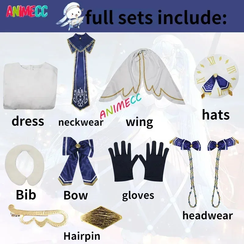 Sisi 2233ANIMECC 재고 있음 S-2XL 코스프레 의상 2021 스노우 미쿠 가발 카와이 로리타 드레스 할로윈 크리스마스 파티 의상 fo