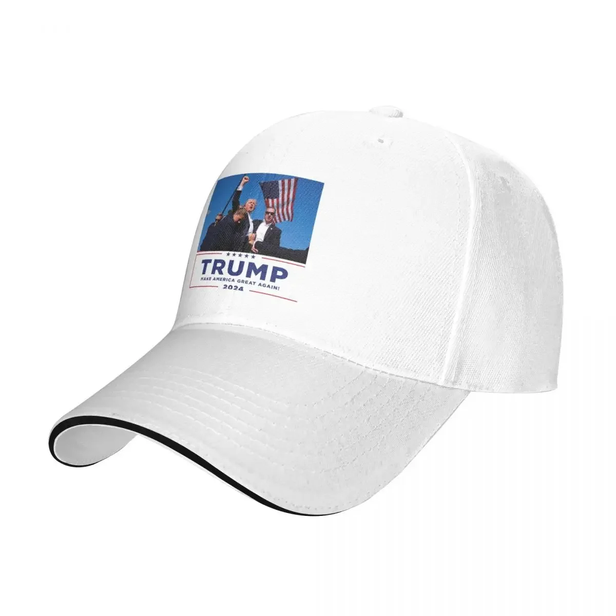 2024 Design Baseball Cap Trump Assassination Attempt Shooting Merch For Men Women Trucker Hats Trump Shot 2024 Snapback Hat