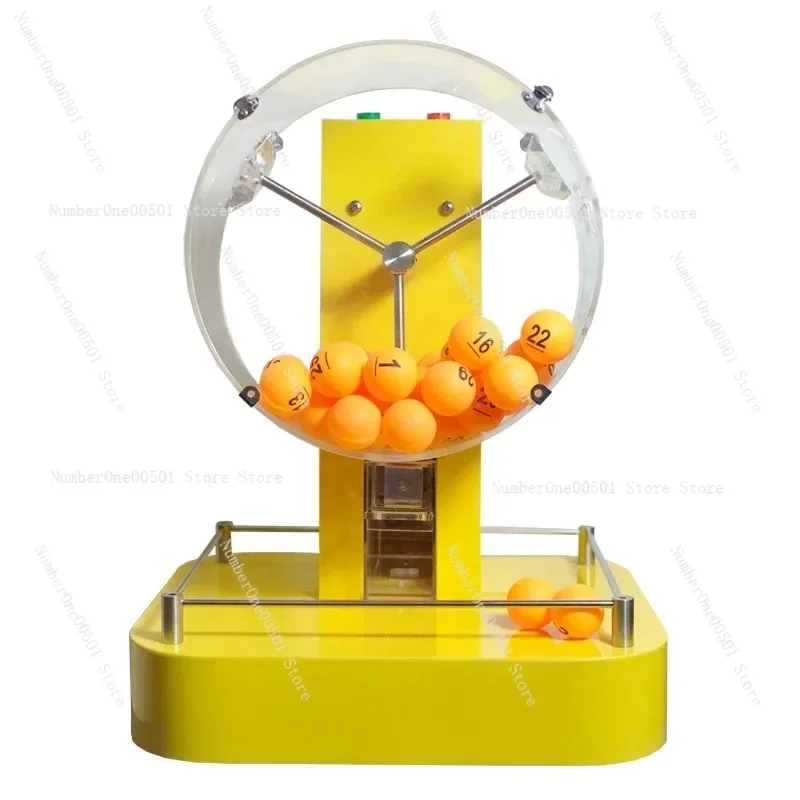 50-100 Ball Electric Automatic Bingo Cage Lucky Game Playing Machine Hot Selling Electric Acrylic Lottery Machine