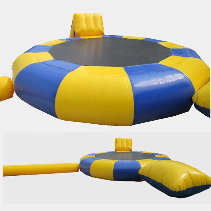 

Inflatable Water Trampoline With Elastic, Inflatable Water Blob Trampoline, Inflatable Water Climbing Jumping Matpromote sales