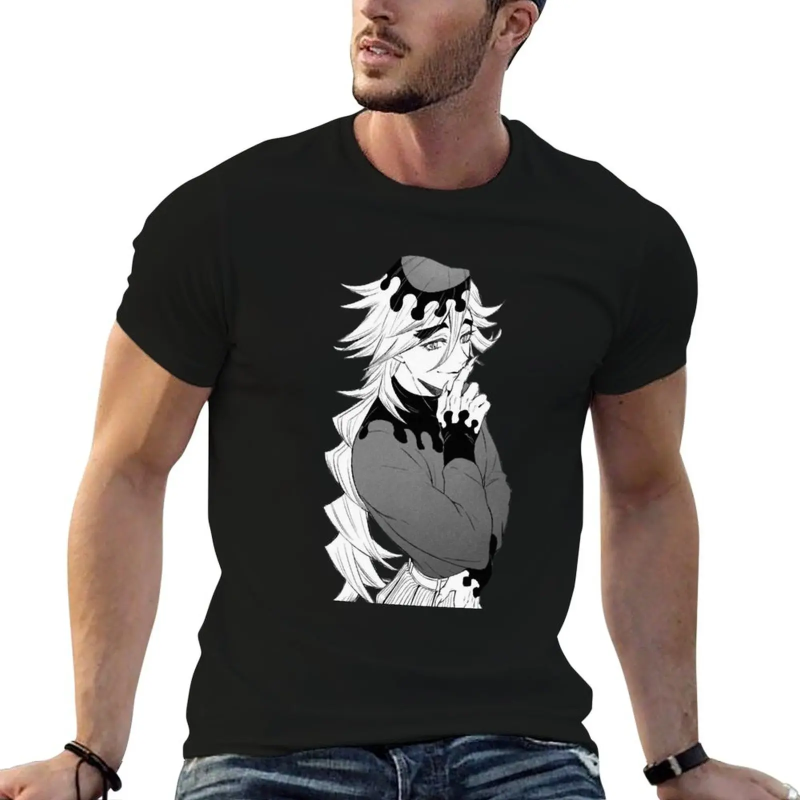 Douma-1 T-Shirt customs rapper graphic tees mens graphic t-shirts anime