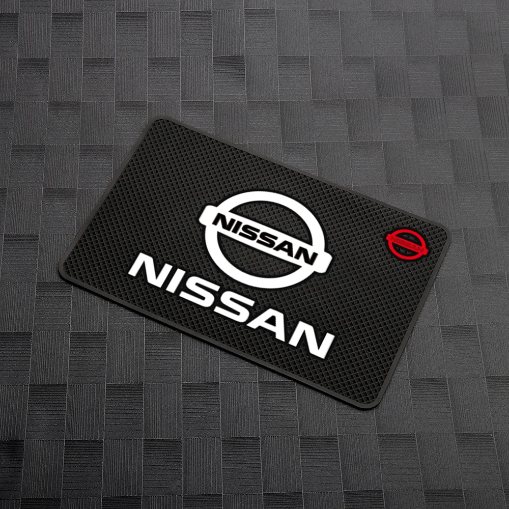 1Pcs Car Dashboard Silicone Non Slip Waterproof Pad Car Accessories Decoration For Nissan X-trail Qashqai Note Juke Sentra Kicks