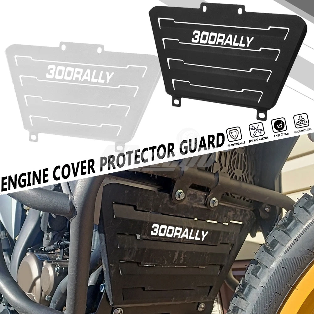 FOR VOGE LONCIN 300 Rally RALLY300 Valico 300Rally 2023 2024 2025 Motorcycle Radiator Guard Grille Cover Engine Guards Protector