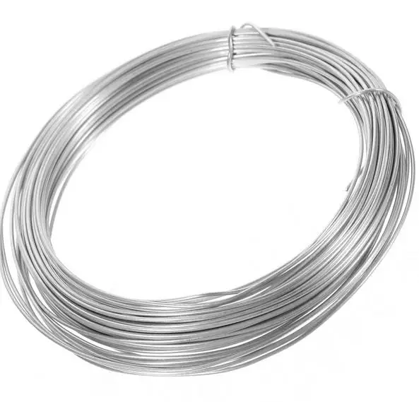 

1 Roll 3Mm 15M Bendable Aluminum For Floral Arrangements Jewelry Making Sculpting Crafts Flexible Metal Wire String Craft