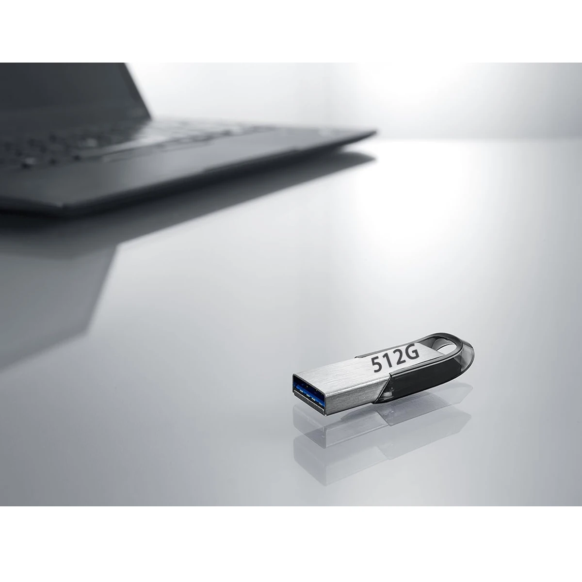 

512GB Ultra Flair USB 3.0 Flash Drive - SDCZ73-128G-G46, black