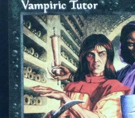 “Vampiric Tutor” Custom TCG Proxy Cards black High Quality Board Playing Game Trading Cards
