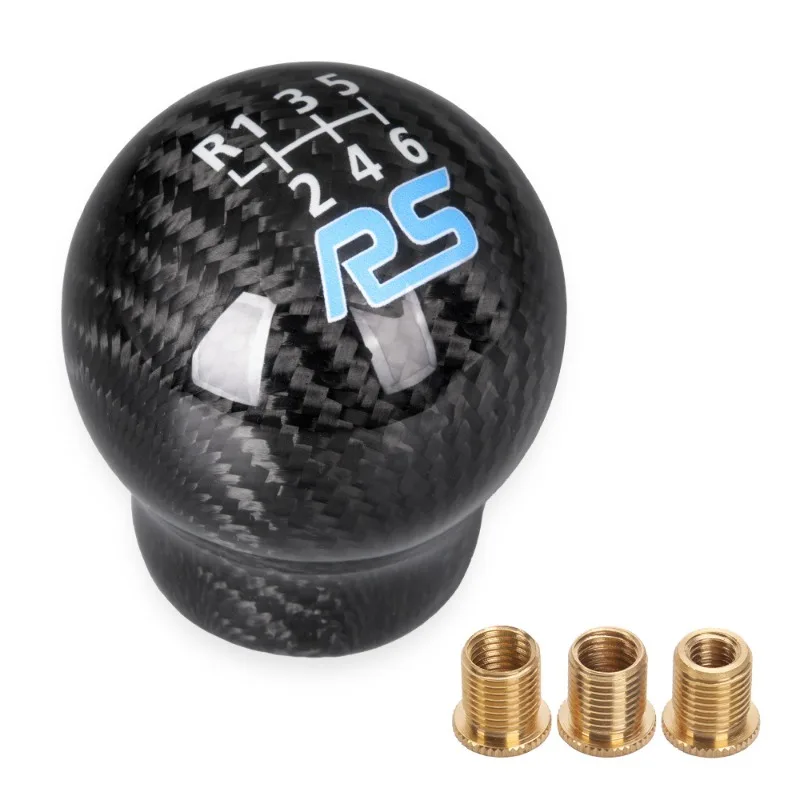 Car modification carbon fiber gear head, gear head wave stick head RS ST