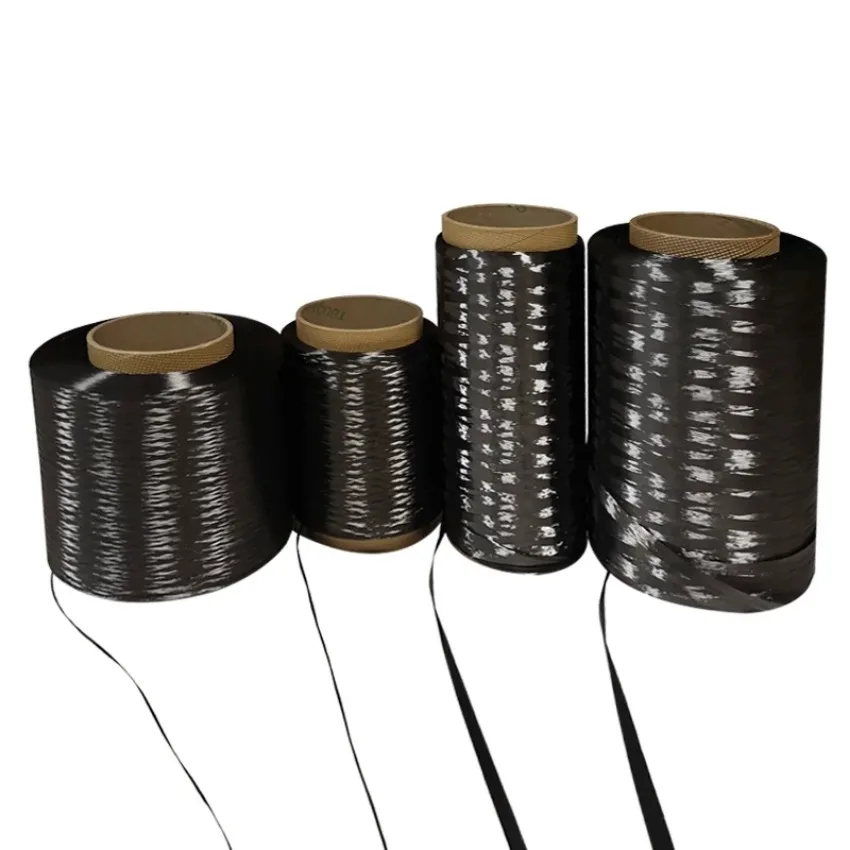 3K/6K/12K/24K Carbon Fiber Wire High Strength Carbon Fiber Yarn Roving Filament