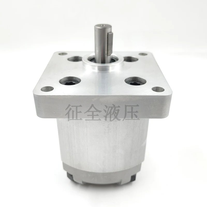 hydraulic gear small pump HGP-1A-4BE Four-hole installation Discharge volume 0.8ml/r-8ml/r Installation shaft 12mm ZhengQuan Hyd