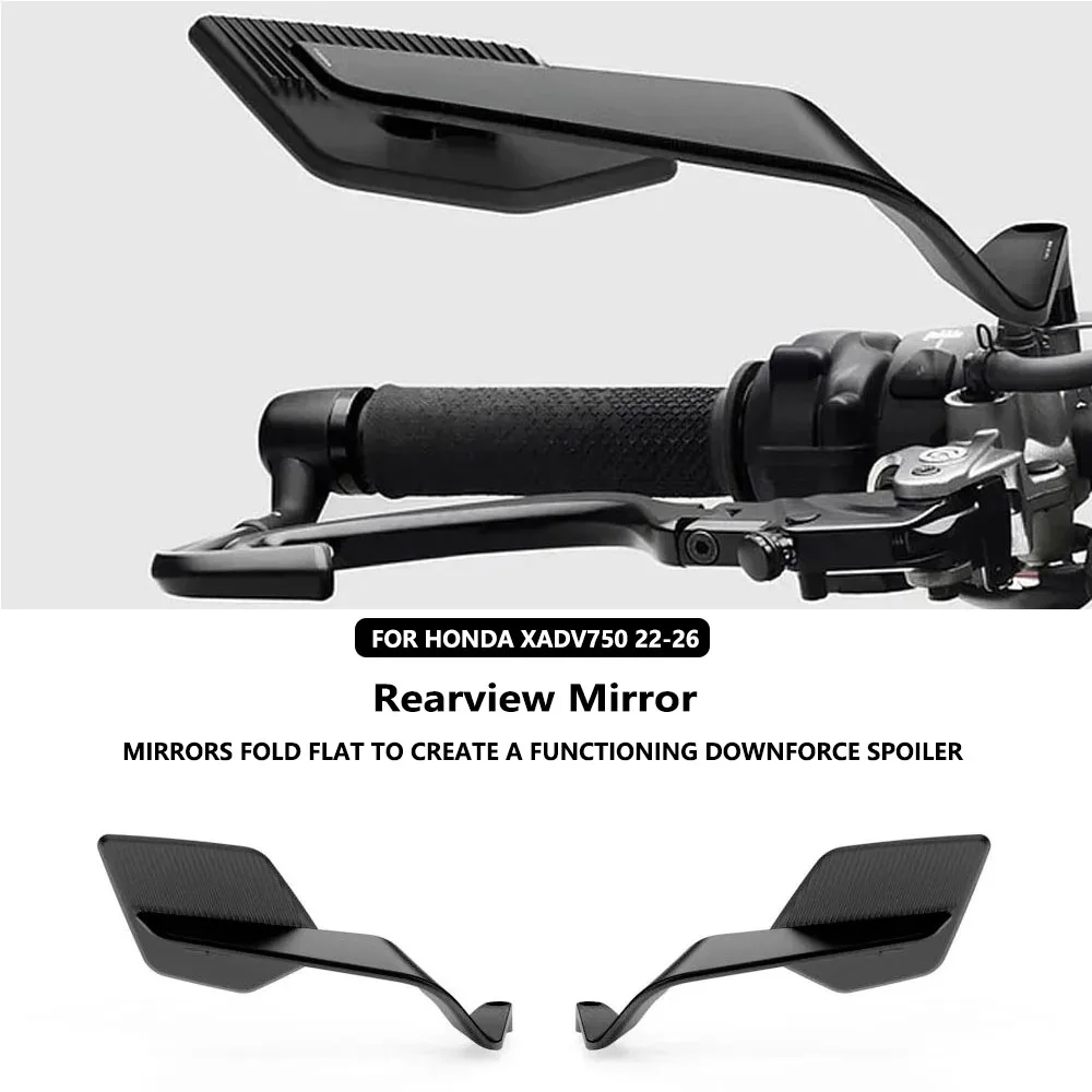 

Aerodynamic Design Motorcycle fixed Wind Wing Rearview Mirror For HONDA X ADV X-ADV XADV 750 XADV750 Accessories Rear view
