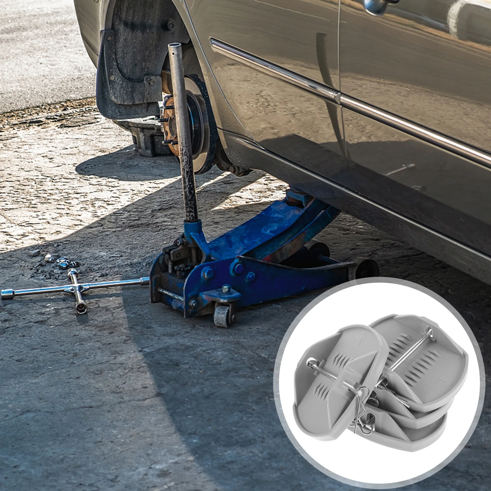 

4 шт., подставка для домкрата для кемпера, сверхмощная стабилизаторная накладка для ножничного домкрата, выравнивающая на прицепах, стабилизатор домкратов для кемпера