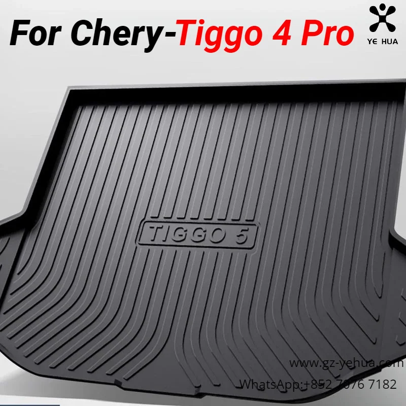 For Chery Tiggo 4 Pro 2020 2023 Car Cargo Liner Waterproof Durable Trunk Floor Mat Automobiles Parts Accesorios Para Auto Tools