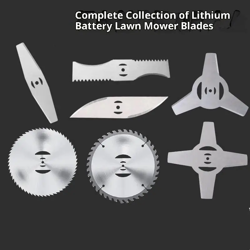 New 1Pcs Metal Grass Trimmer Heads Blade Replacement Weed Eater Saw Blade Lawn Mower Fit Accessory for Garden Power Tool