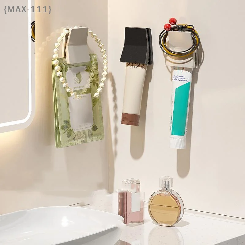 【MAX-111】4Pcs Kitchen Dishwashing Glove Storage Hook - Rubber Glove Placement Rack Hanging Clip for Household【W1】