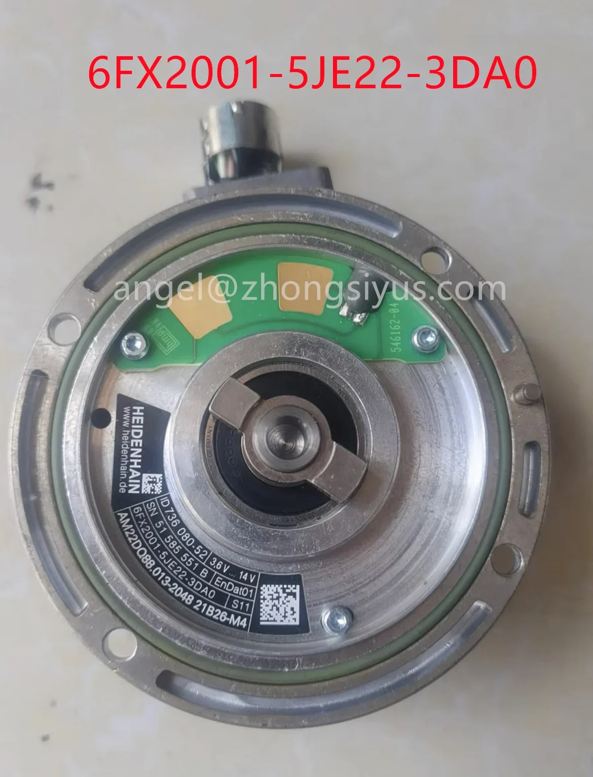 

6FX2001-5JE22-3DA0 SPARE ENCODER KIT FOR 6FX2001-5JE22 SYNCHRONOUS MOTORS 1FT/1FK