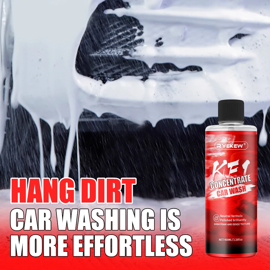Car Cleaning Foam Liquid Large Capacity High Concentration Super Foam Car Wash Liquid Auto Washing Car Wash Supplies