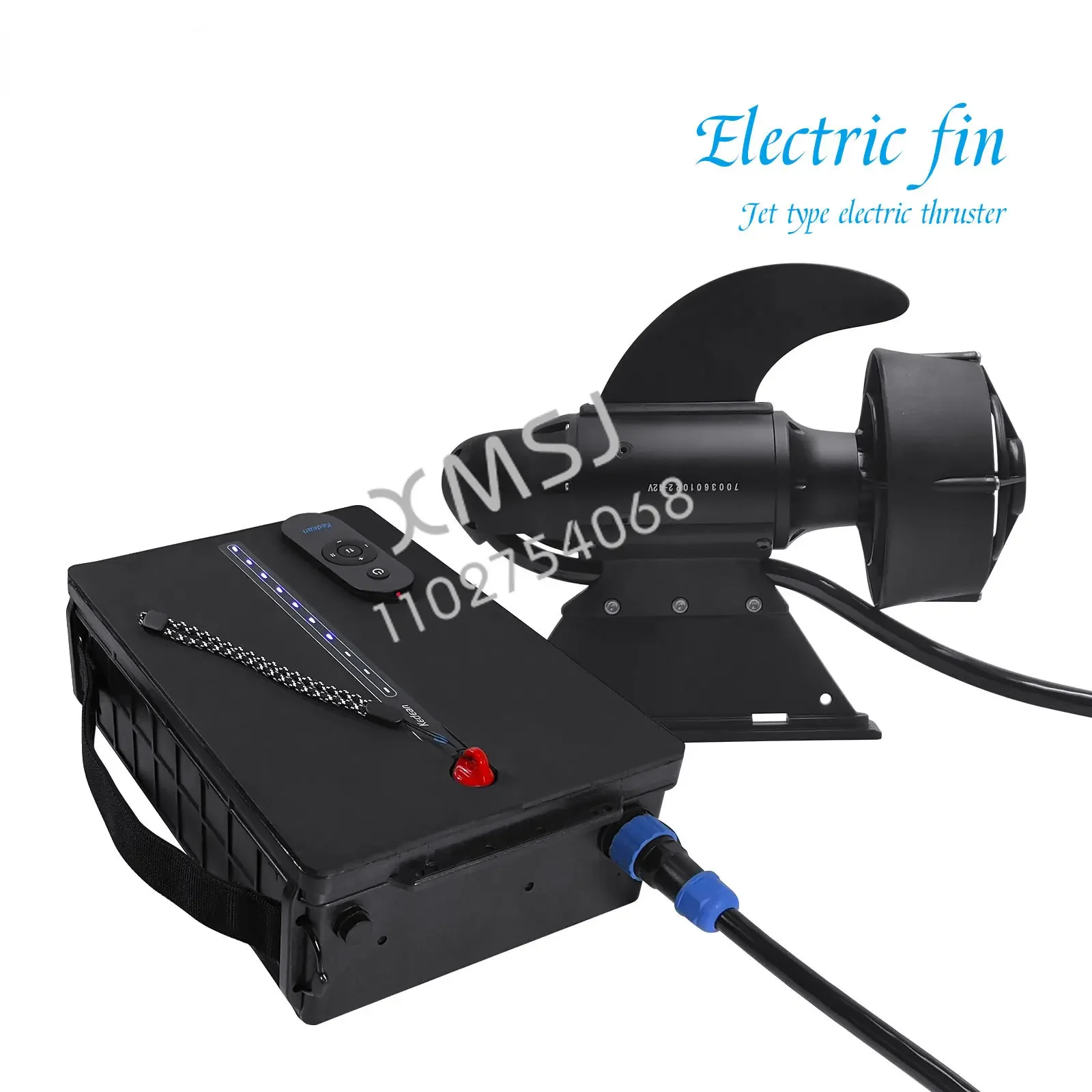 

Electric Motor With Battery Case Electric Fin Stand Up Paddle Board Push Motor E Fin SUP Surf Kayak POWER FIN