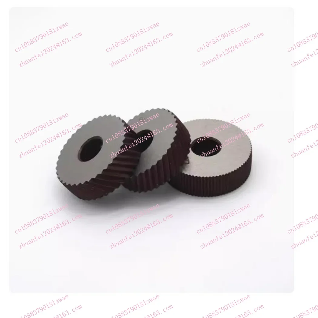 Reticulated/Straight Knurling Knife Straight Line Knurling Wheel Inner Hole Embossing Wheel Gear Shaper Cutter Lathe Knurling