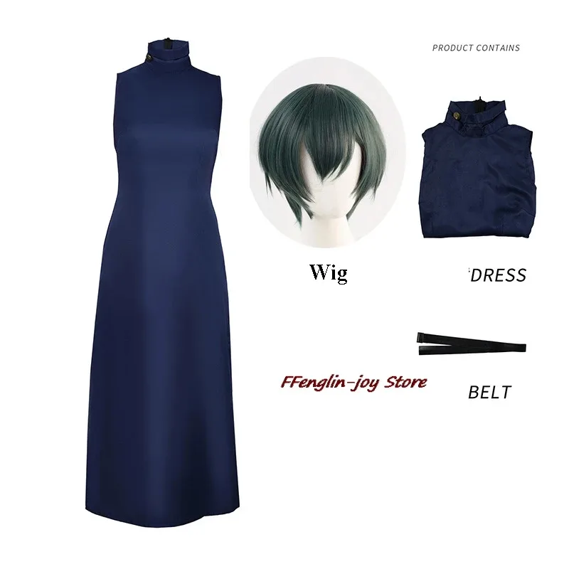 ชุดคอสเพลย์ยี่อี้ เซนิน ปี 2025 ชุดเดรสแขนกุดพร้อมวิกผม สำหรับผู้หญิง ชุดเซนอินไม สำหรับผู้ใหญ่ งานฮาโลวีน งานคาร์นิวัล งานปาร์ตี้ ชุดเล่นบทบาทสมมติ