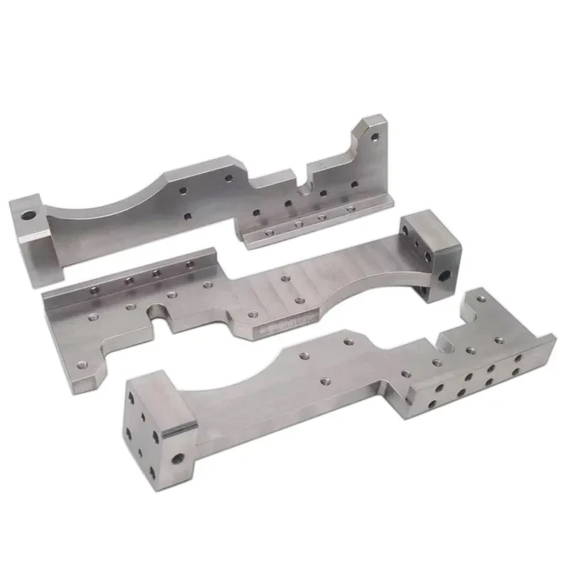 

Custom CNC Precision-Machined Aluminum Mounting Backplate CNC Milling Machining Service