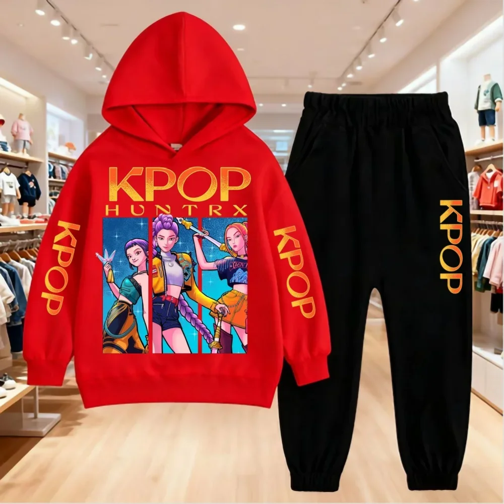 " Printed Hoodie Se… - image