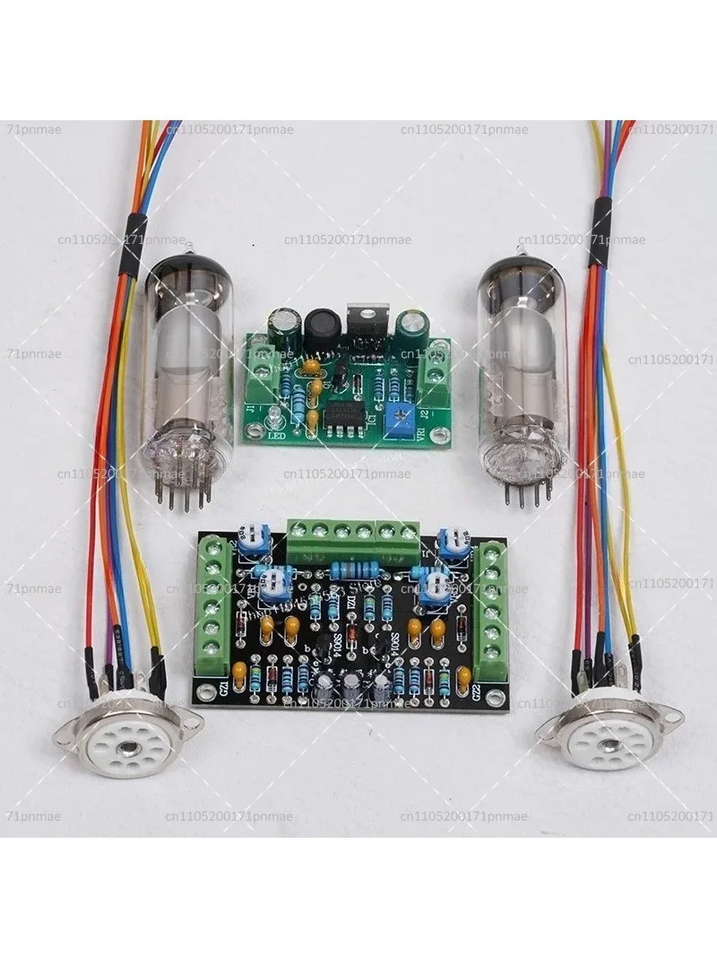 6E1/6E2/EM81 Cat's Eye Tube Driver Board Audio Level Indicator Fluorescent Tuning for DIY Amplifier