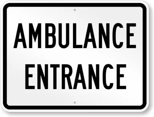 Ambulance Entrance Aluminum Weatherproof 12