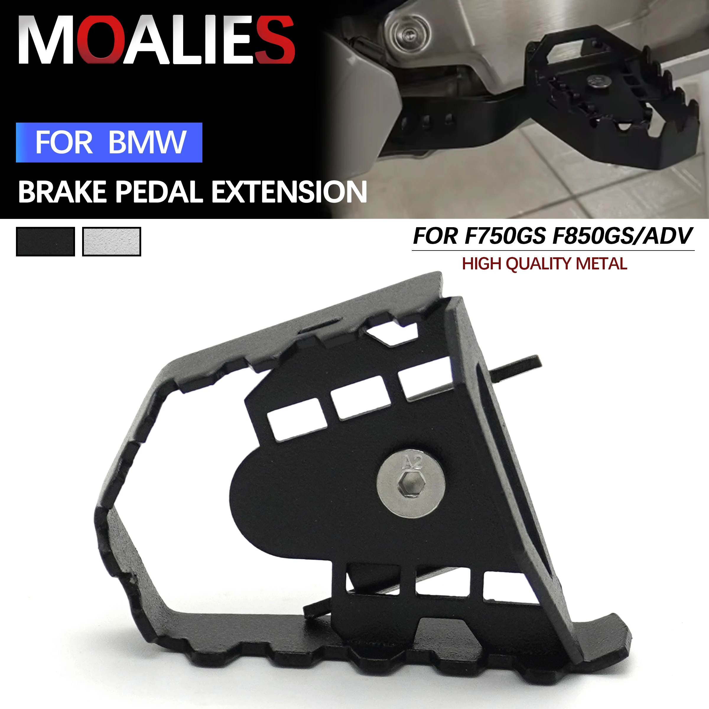 

For BMW F 850 GS F850 F750 F750GS F850GS 2018-2023 Motorcycle Rear Brake Lever Pedal Extender Foot Enlarge Extension