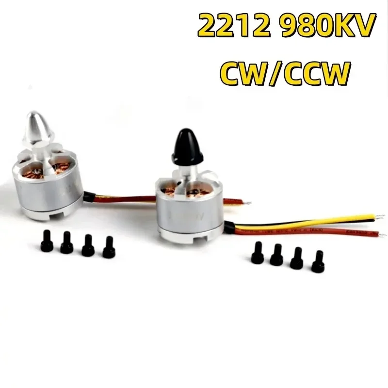 

2212 980KV High Temperature Resistant Brushless Motor CW/CCW for RC Quadcopter F450 F550 FPV Multicopter - Durable Rotors