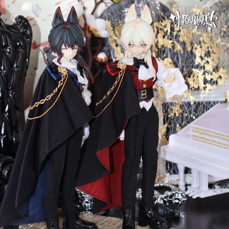 Nova série de eventos passados sicilianos 1/8 bjd caixa cega genuína figura de ação boneca brinquedos da moda ornamento caixa misteriosa mjd pendurar cartão presente