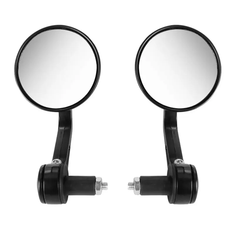 A30F-Motorcycle Handlebar Mirror Bar End Side Rearview Mirror Motorcycle Accessories