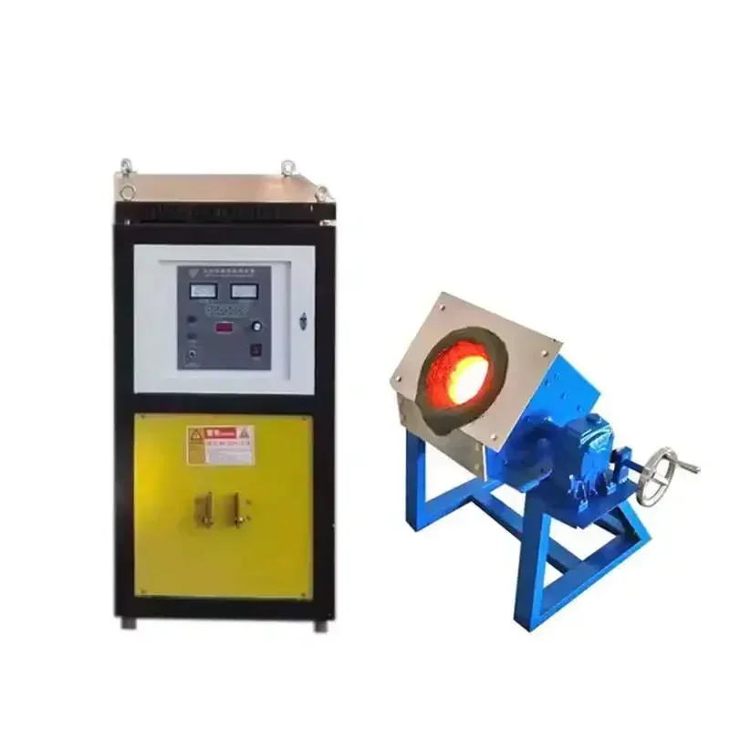 

10KG 20KG 30 KG 50KG Medium Frequency Furnace Induction Heating Of Metal Melting Furnacemelt Aluminum And Gold