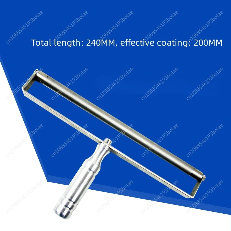 240MM Wire-wound type ink scraper Bar Paint wet film preparator Coater applicator scraping coating rod with Handle