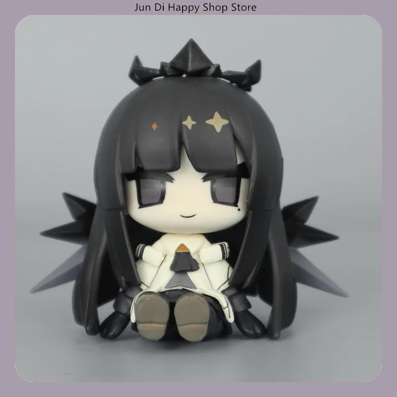 Arknights Virtuosa Cute Version Sitting Pose Anime Figure Model Statue Collection Desktop Decoration Ornament Toy Gift for Fans