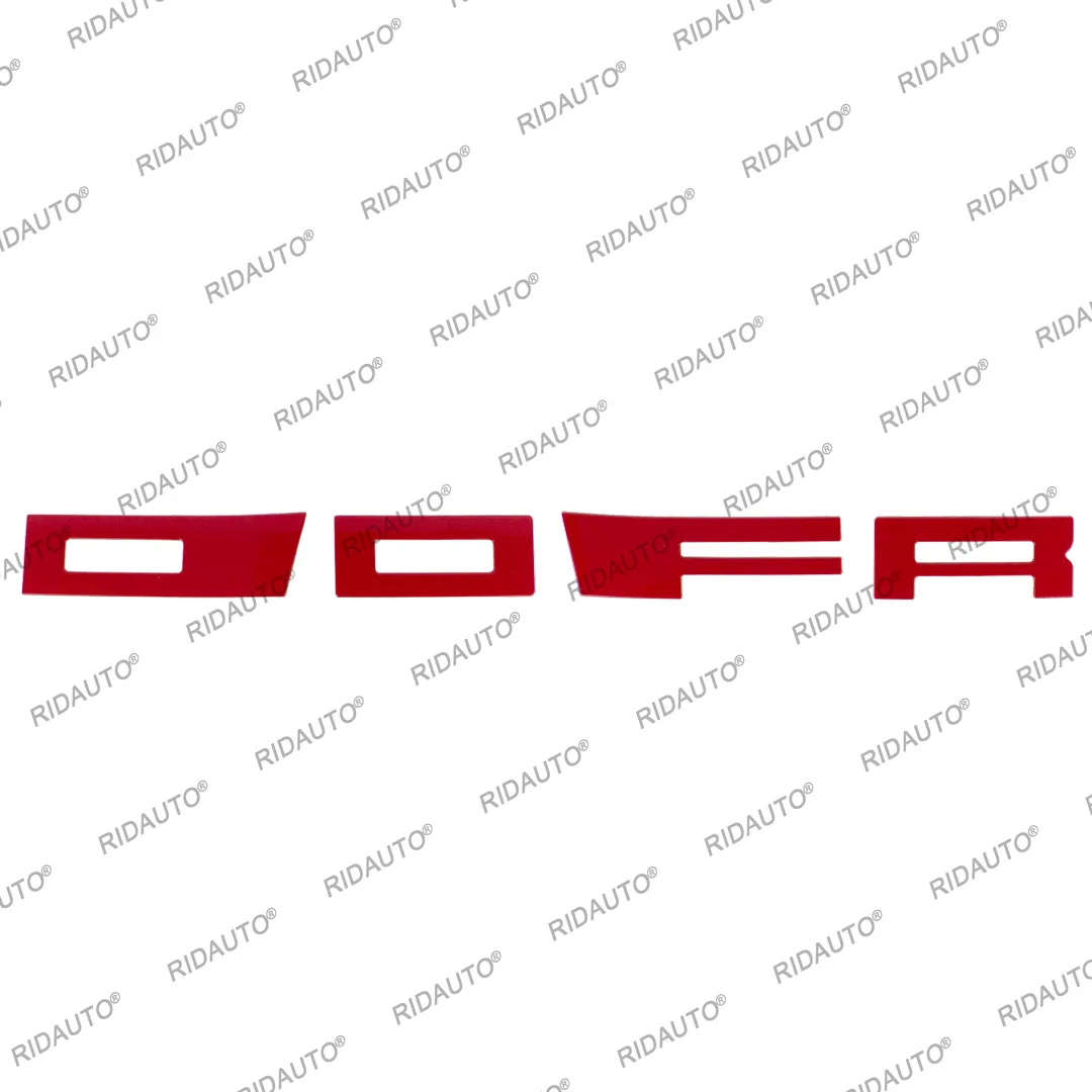 Black White Red 4 Letters for Modified Aftermarket Raptor Grill Grille PX1 DIY Upgrade Fit For RANGER 2012 2013 2014 T6 view 4