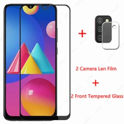 2PCS For Samsung Galaxy M02s Glass for Samsung Galaxy M02s Tempered Glass M02 M12 M51 M31s A72 A52 A32 A12 A02s Screen Protector