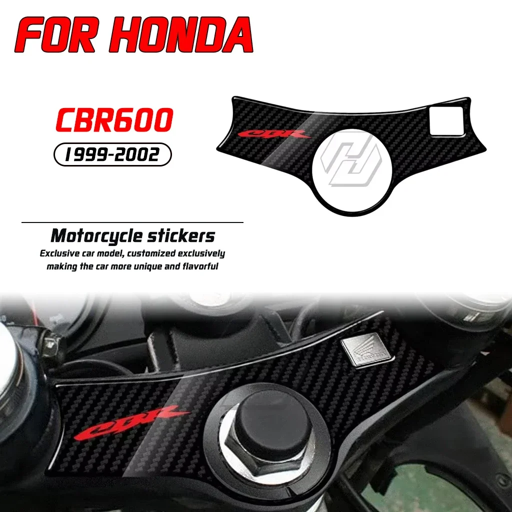 

Suitable for Honda CBR600 1999-2002 motorcycle sticker 3D carbon fiber body with three yoke rear guard sticker KIT
