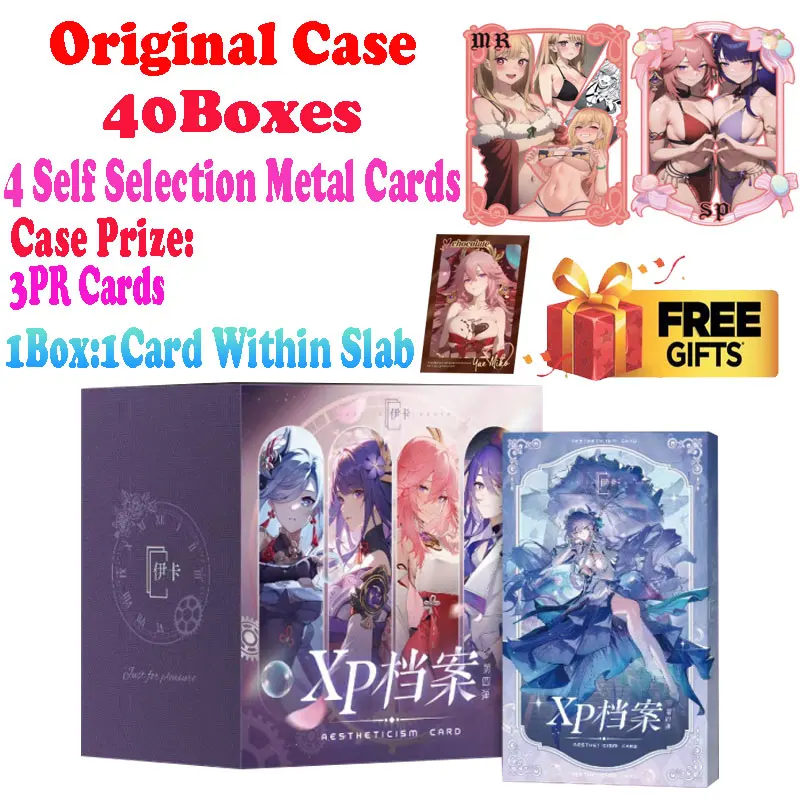 

2025 Lastest Ika XP Flies Wave 4 Goddess Story Collection Card Within Slab Waifu Trading CCG TCG Doujin Toys And Hobbies Gift