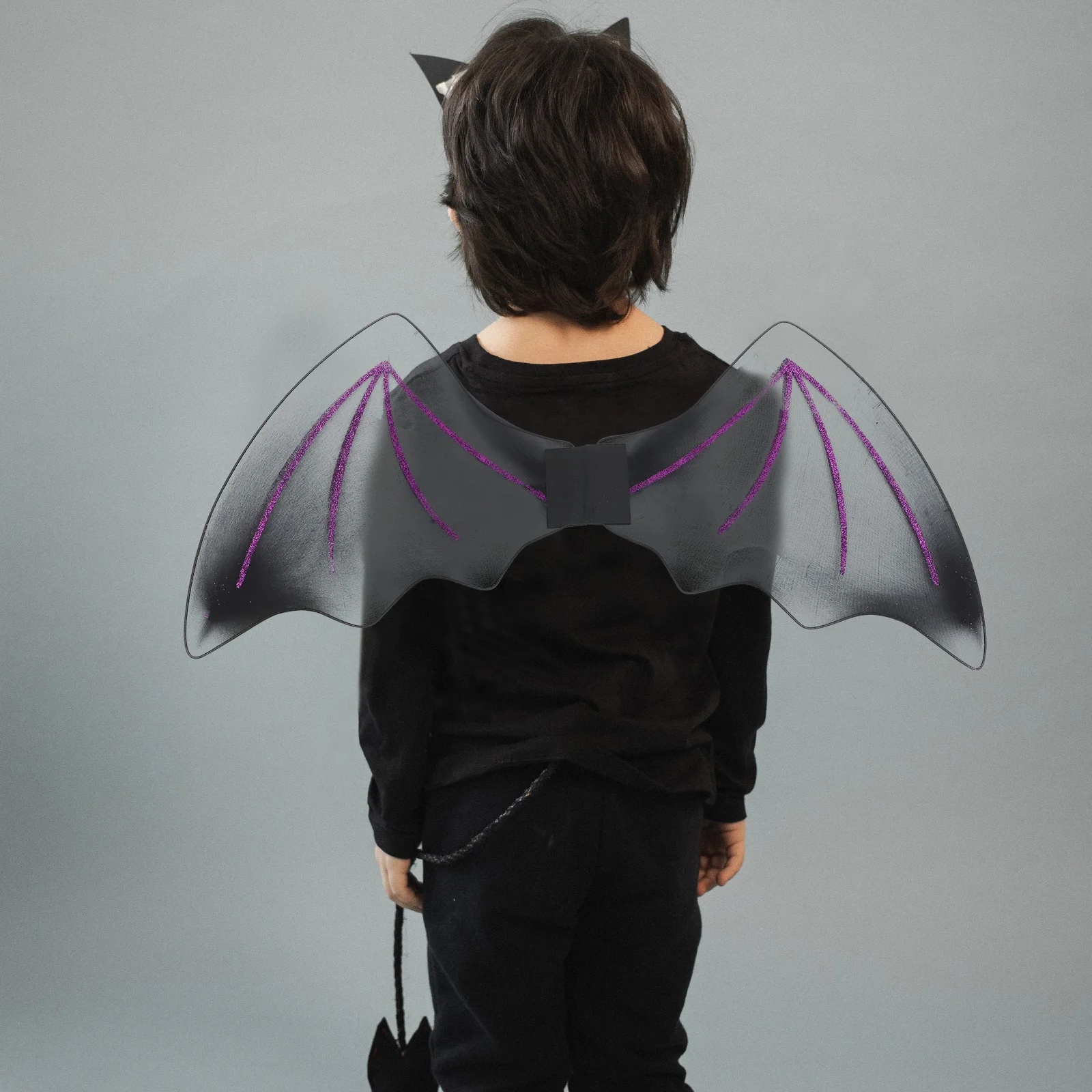 1 pz Prop Costume di Halloween Ala di Halloween leggera per adulti Costume Ala Prop Cosplay Party Stage Performance Decor