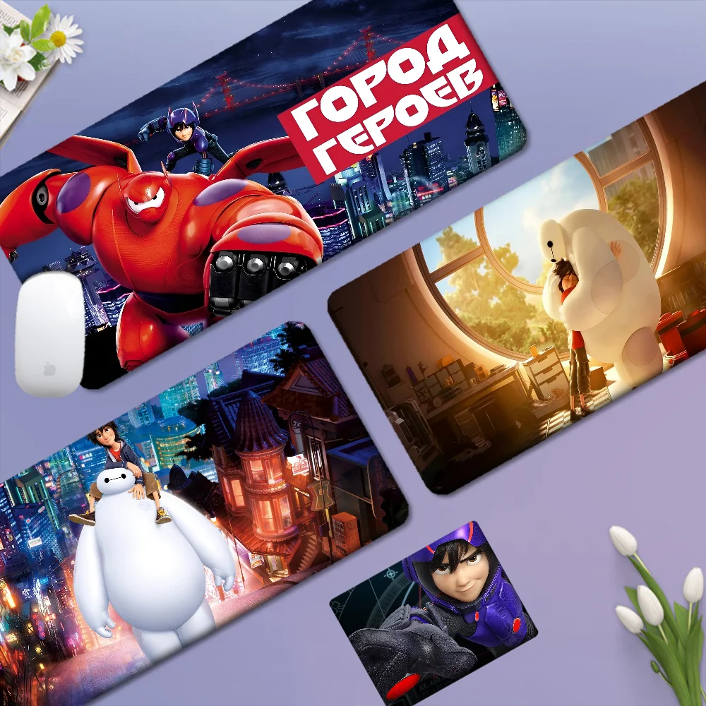 

Disney Big Hero 6 Mousepad New Arrivals Gamer Speed Mice Retail Small Rubber Mousepad Size for big CSGO Game Desktop PC Laptop