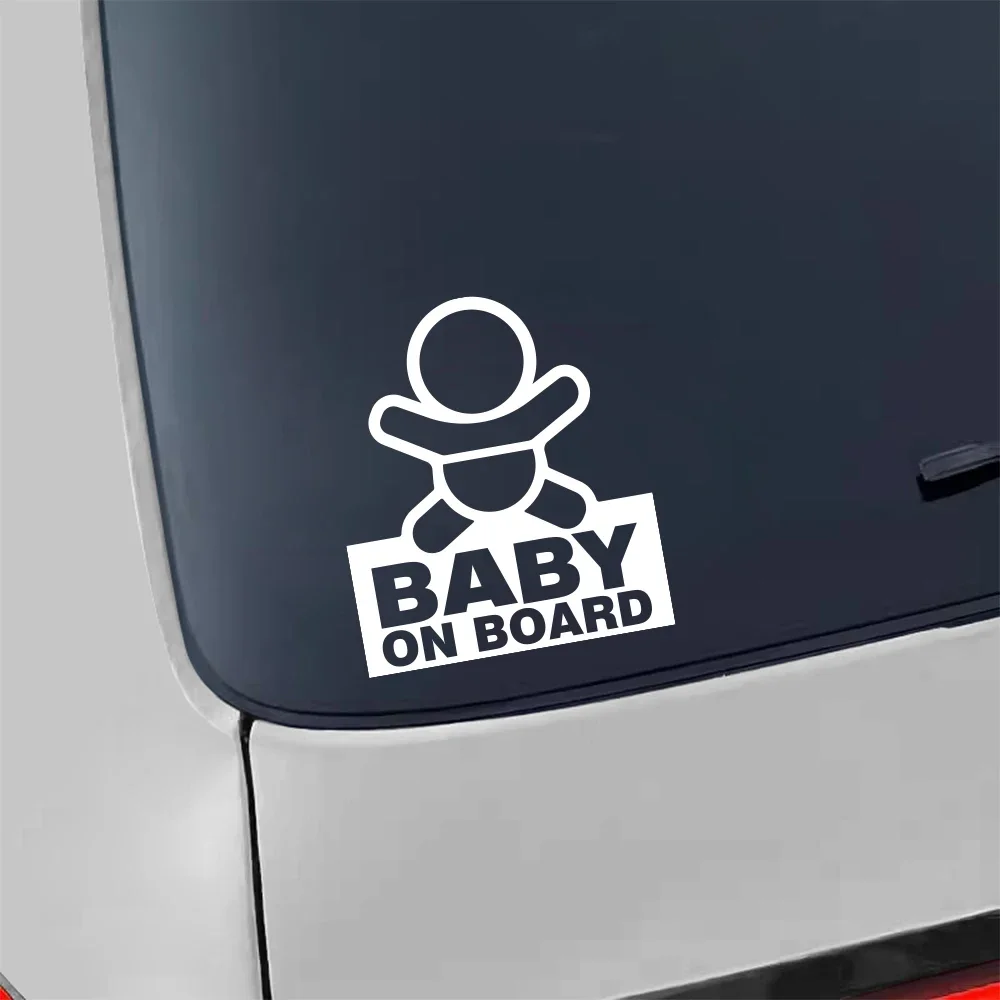 Baby on Board Sticker Boy Girl Kid Sign Car Window Windshield Truck Door Vinyl Decals Drive Safe Graphics Decor Accessories