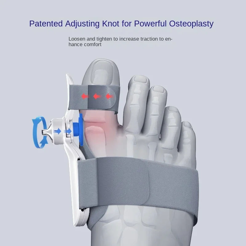 Adjustment Knob Toe Corrector, Female Thumb Valgus Toe Separator, Children's Bigfoot Bone Correction Big Finger Separators