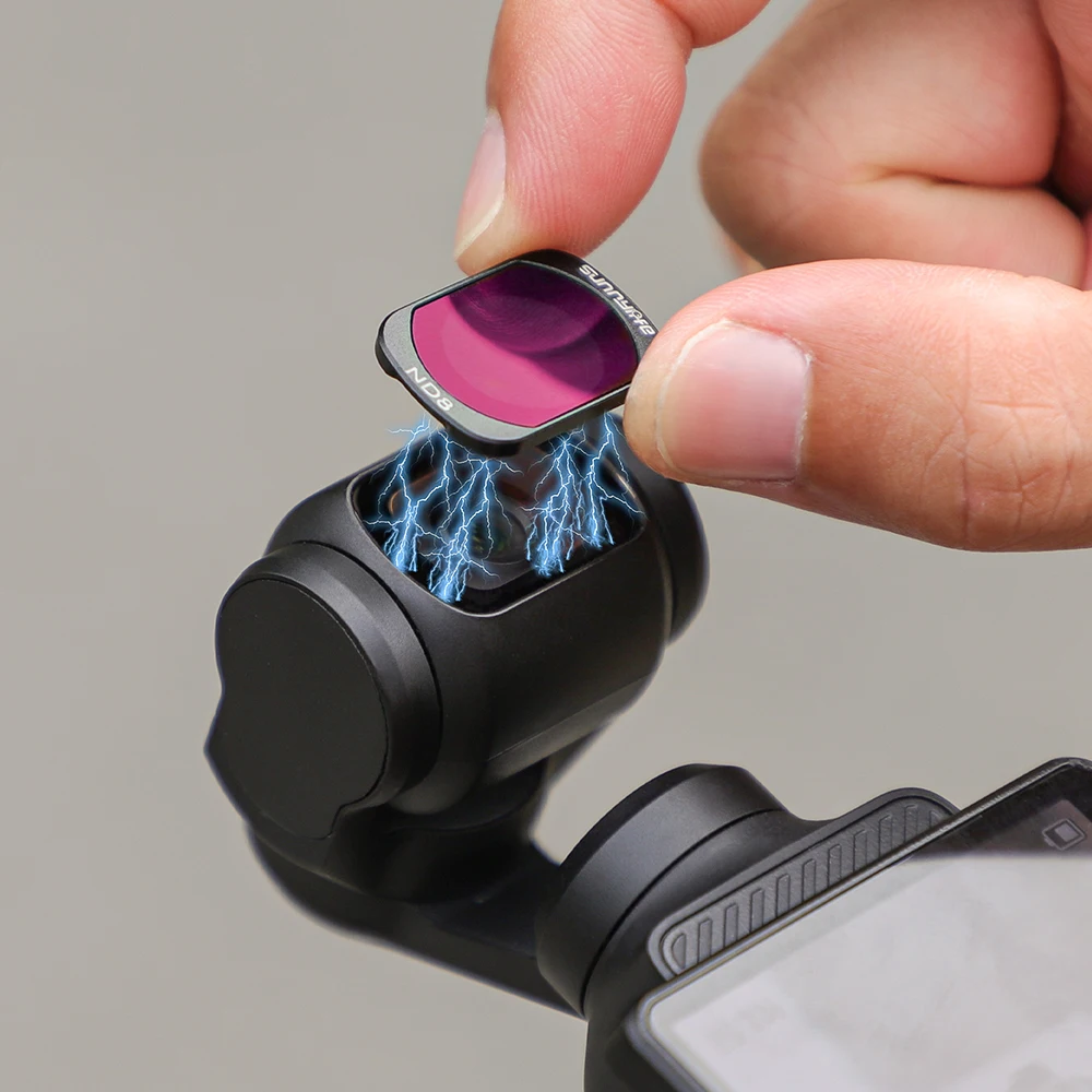 Objektiv filterset für Osmo Pocket 3 mcuv cpl nd 8/16/32/64 Kamera filter Gimbal Protector Set für Dji Pocket 3 Zubehör neu